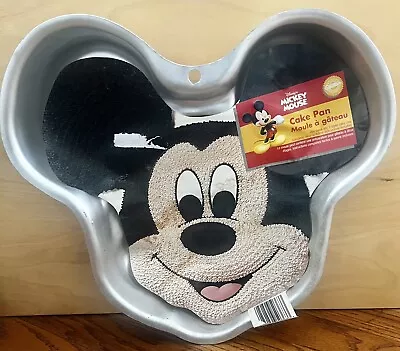 Vintage Wilton 2001 Walt Disney Mickey Mouse Head Baking Cake Pan 2105-3603 • $8.99