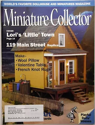 Miniature Collector February 2007 Dollhouse Magazine Mini Main Street Knot Rug • $6