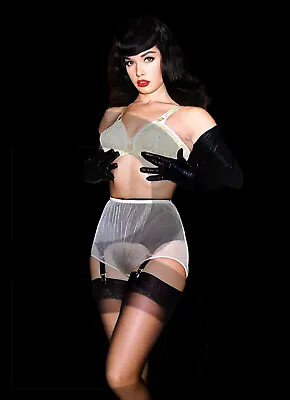 Bettie Page 14 X 11   Photo Print • $29