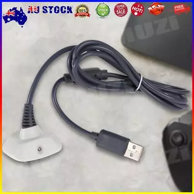 # USB Play Charging Charger Cable Cord For XBOX 360 Wireless Controller • $8.06