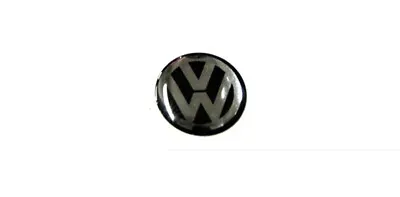 $18.32 • Buy OEM NEW VW Volkswagen Black Silver VW Sign For Key FOB 3C0837891 3C0-837-891