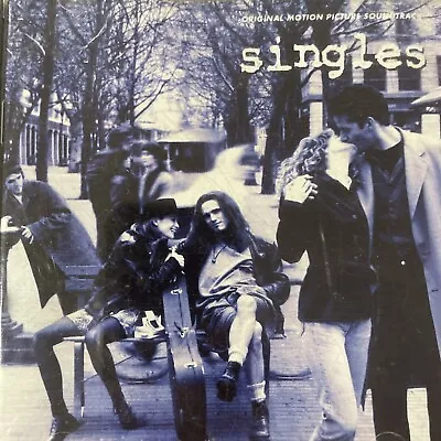 SINGLES Original Movie Soundtrack CD  1992 Hype Sticker Alice In Chains Grunge • $22.40