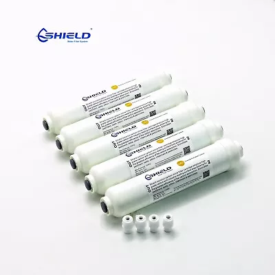 $39.95 • Buy 5 X In Line Carbon Fridge Water Filters | Inline Filter Samsung Westinghouse LG