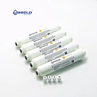 5 X In Line Carbon Fridge Water Filters | Inline Filter Samsung Westinghouse LG • $39.95