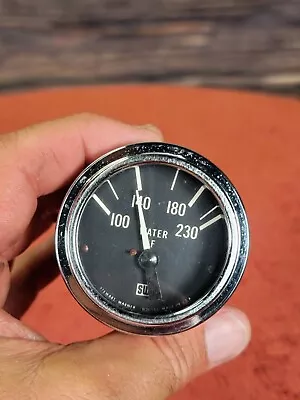 Vintage Stewart Warner Water Temperature Gauge #82114 • $29.99