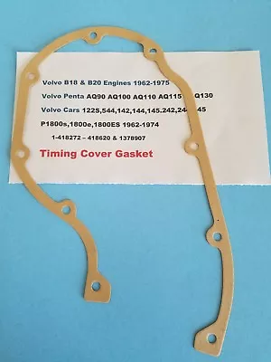 Volvo B18 & B20 - B30 - AQ130 - 142 - 144 - 145 - 544 1800 Timing Cover Gasket • $5.95