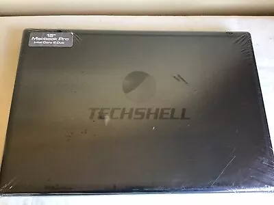 New Open Box TECHSHELL Black Rigid Plastic Macbook Pro 15 Hard Laptop Case • $22.99