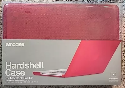 Incase Red Hardshell Case For MacBook Pro 13   • $6.97