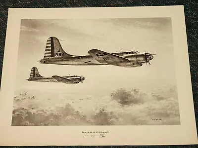 Vtg. McDonnell Douglas Military Aircraft Print - B-23 Dragon 16x20 R.G. Smith • $39.95