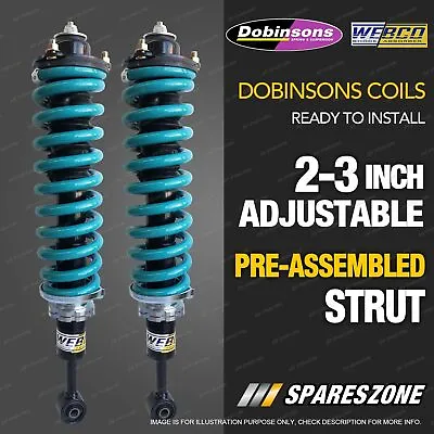 Adjustable 2 -3  Complete Strut Lift Kit Dobinsons Coil For Ford Ranger PX 12-18 • $790