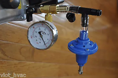 Vacuum Regulator+Gauge Tee Adapter: Pulsator Surge Devanal Milker Kit:Cow Gaot+ • $69.99