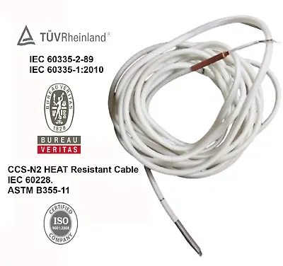 Freezer/Cold Room Door  Frame 2Wire Silicone Insulated Heater Heating Cable 220v • £10.99