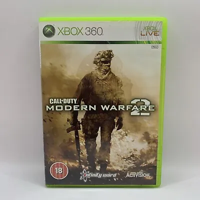 Call Of Duty Modern Warfare 2 MW2 Xbox 360 2009 Shooter Activision MA15+ VGC • $18.95