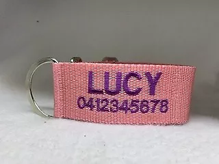 Personalised Limited Slip Martingale Greyhound Collar - 8 Colours • $25