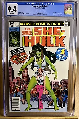 Savage She-Hulk 1 CGC 9.4 Newsstand Edition • $319.95