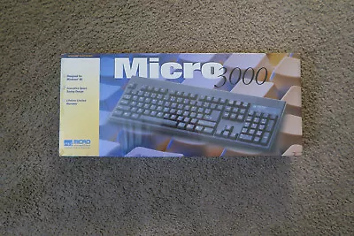 Micro Innovations 3000 KB95B Wired Keyboard BRAND NEW • $55.99