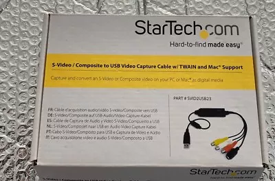 S-Video / Composite To USB Video Capture  Cable With Twain And Mac Support • $19