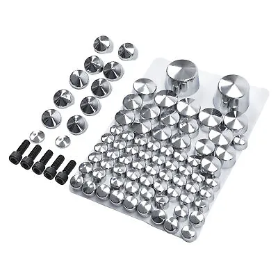 Chrome Bolt Toppers Kit For Harley Davidson Heritage Softail Fatboy Cross Bones • $31.81