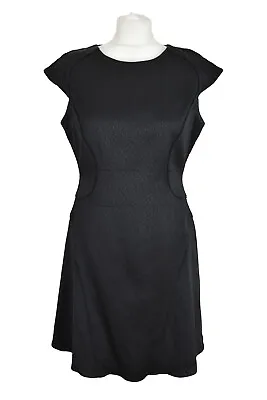 £17.46 • Buy REISS Black Dress Size Uk 14 Womens Outerwear Outdoors Womenswear Acrylic