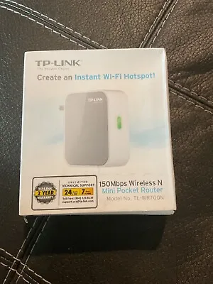 Tp-link Create Instant Wifi Hotspot 150 Mbps Wireless Mini Pocket Router #t736 • $42