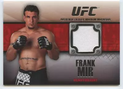 2011 UFC Title Shot Fighter Relics #FR-FM Frank Mir NM-MT MEM  • $6