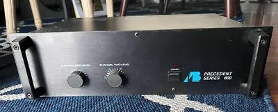 Precedent Series 600A AB 2 Channel Amplifier - Black • $99.50