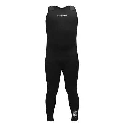 Aqua Lung Men's Farmer John 6.5mm Wetsuit Black Large  NEW • $64