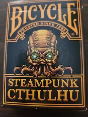 Bicycle STEAMPUNK CTHULHU 2013 OG Playing Cards Deck OPENED Poker Size Magic  • $12