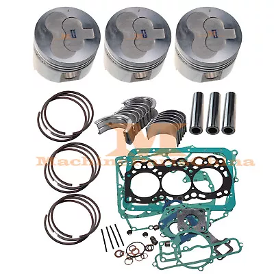 L3E L3E-W461ML L3E-61SDH L3E-61TG Overhaul Rebuild Kit For Mitsubishi Engine • $537.60