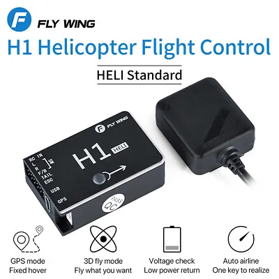 FLY Wing H1 RC Flight Controller Flybarless Gyro System For FW450 Helicopter • $183.84