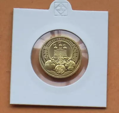 2011 Proof One Pound Edinburgh £1 Coin From A Royal Mint Proof Set • £9.50