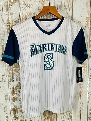 Seattle Mariners Jersey Youth Large MLB Genuine Merchandise Pullover NEW  $28 • $13.48
