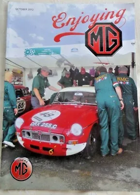 Enjoying MG Magazine Oct 2012 Vol33 No10 Cecil Kimber Modern MG Cambelts  Retro  • $4.97