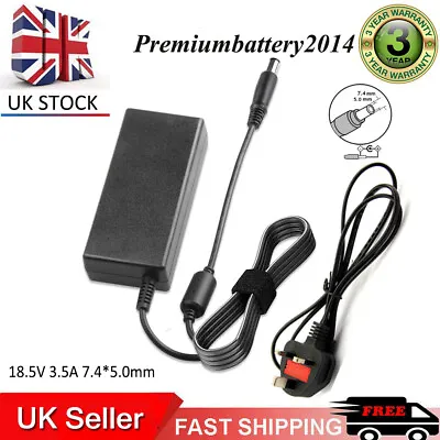£9.99 • Buy Laptop For HP Compaq Presario CQ57 CQ60 CQ61 CQ70 CQ71 G6 Charger Adapter Cable