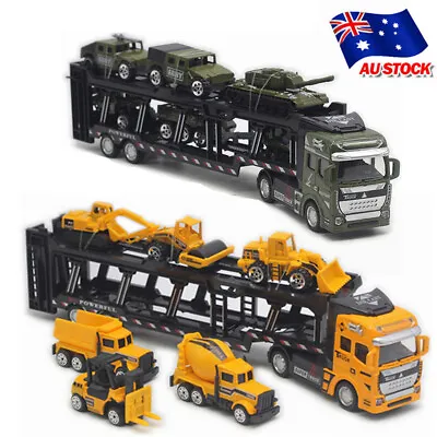 Transport Car Toy Container Car Toy Truck Carrier Cars Play Set Kid Toy Gift • $26.31