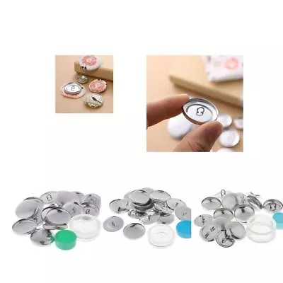 10 Set Hand Button Making Tool&Self Cover Button 20/30/40mm DIY Sewing Craft Kit • £5.35