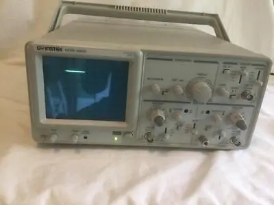 GW Instek GOS-620 2-Channel Analog Portable Oscilloscope 20MHz • $42.99