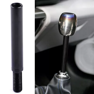 Aluminum Gear Shift Lever Knob Extender Extension Manual Shifter 4  M12X1.25 BK • $17.99