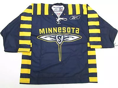 Minnesota Swarm Nll Lacrosse Pro Authentic Reebok Jersey Size 54 • $199.99