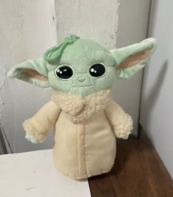 Star Wars Baby Yoda Plush Toy Key Chains Coin Bag Clip On 11  Soft Plush • $12.42