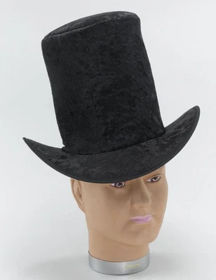 £3.49 • Buy Children's  Black Velvet Top Hat Mad Hatter Fancy Dress