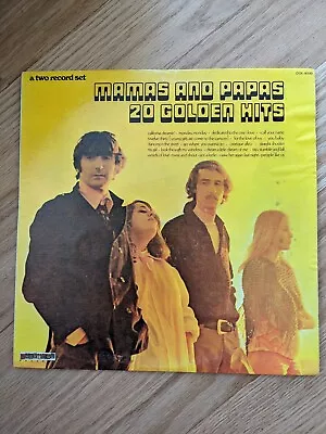 Mamas And Papas - 20 Golden Hits - 2xLP - DSX-50145 / DSX-50145 • $12.99