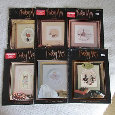 CHOICE- P Buckley Moss Cross-Stitch Pattern Leaflet SOLD INDIVIDUALLY Chart • $4