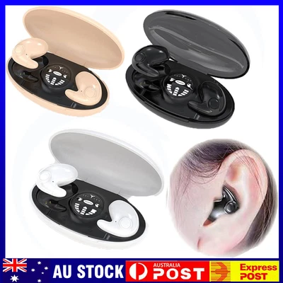 $21.99 • Buy 2023 Invisible Sleep Wireless Earphone IPX5 Waterproof, Double Noise Cancelling