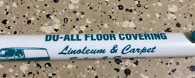 VTG BIC DU-ALL FLOOR COVERING LINOLEUM CARPET SALES  Advertising Pen NO Ink • $7.99