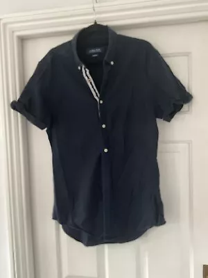 Men’s Zara Cotton Shirt Slim Fit Size Medium • £2