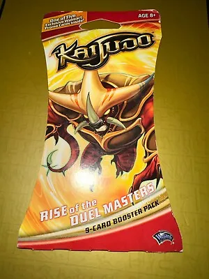 KAIJUDO TCG! 24x Rise Of The Duel Masters SLEEVED BOOSTER PACKs = BOX QTY • $66.13