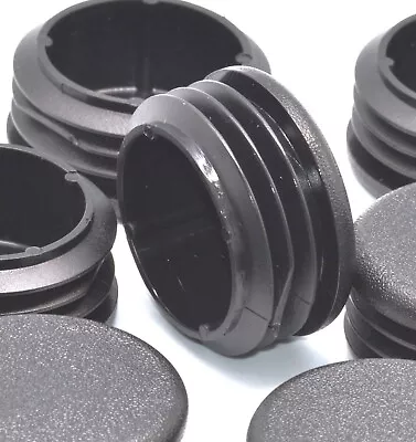 1 1/2  OD Tubing Caps Round Finishing Plugs  Pipe Plugs USA Various Pack Sizes • $23.75