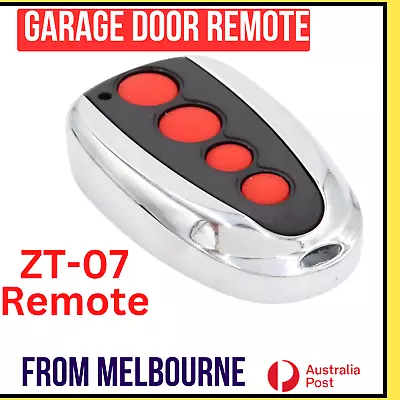 Compatible Steel-Line ZT-07 433.92Mhz Garage Door Remote SD800 Opener Transmit • $24.55