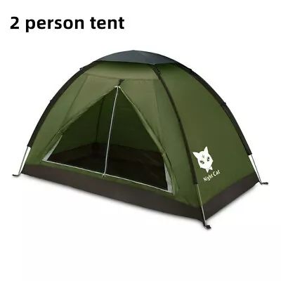 1-3 Person Waterproof Camping Tent Double Layer Cabin Family Hiking Picnic Tent • $98.99